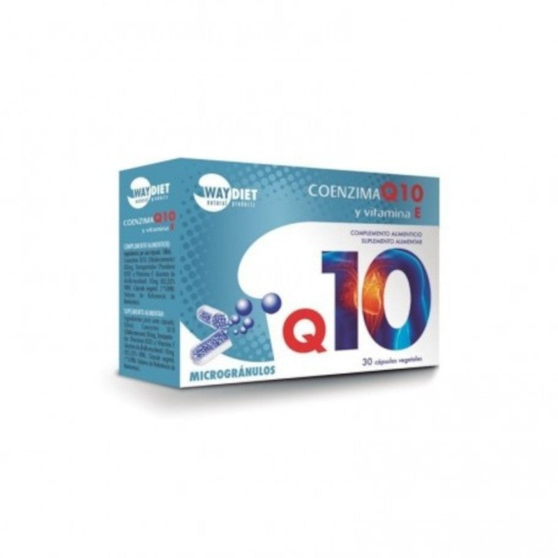Waydiet Q10 + Vitamina E 30 Cápsulas-1