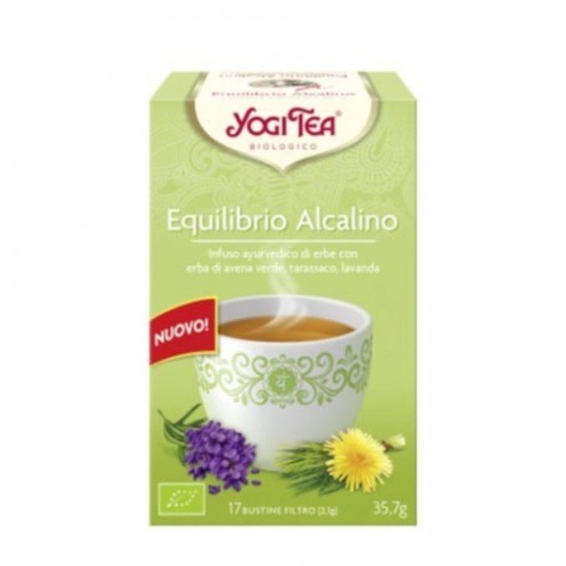 Yogi Tea Equilibrio Alcalino 2,1 g 17 Bolsitas-1