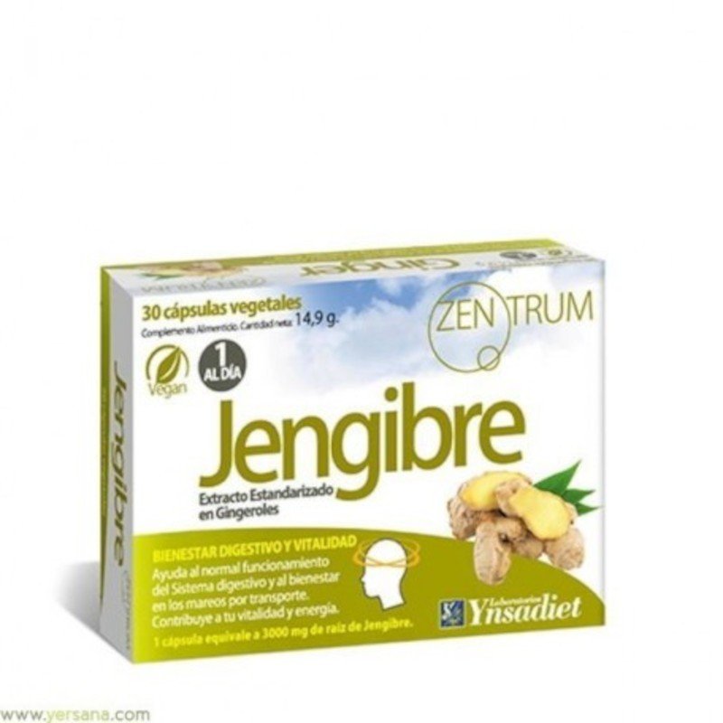 Zentrum Jengibre 30 Cápsulas-3