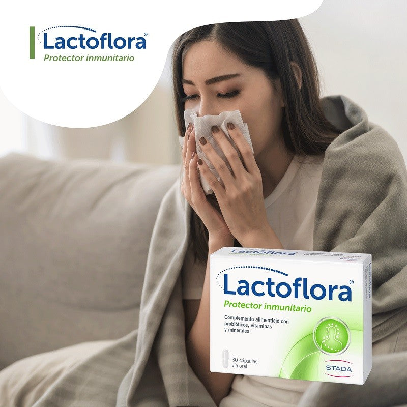 LACTOFLORA Protector Inmunitario Adultos 2x30 Caps【PACK AHORRO】-4