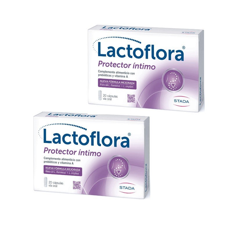 LACTOFLORA Protector Íntimo 2x20 Caps【PACK AHORRO】-1
