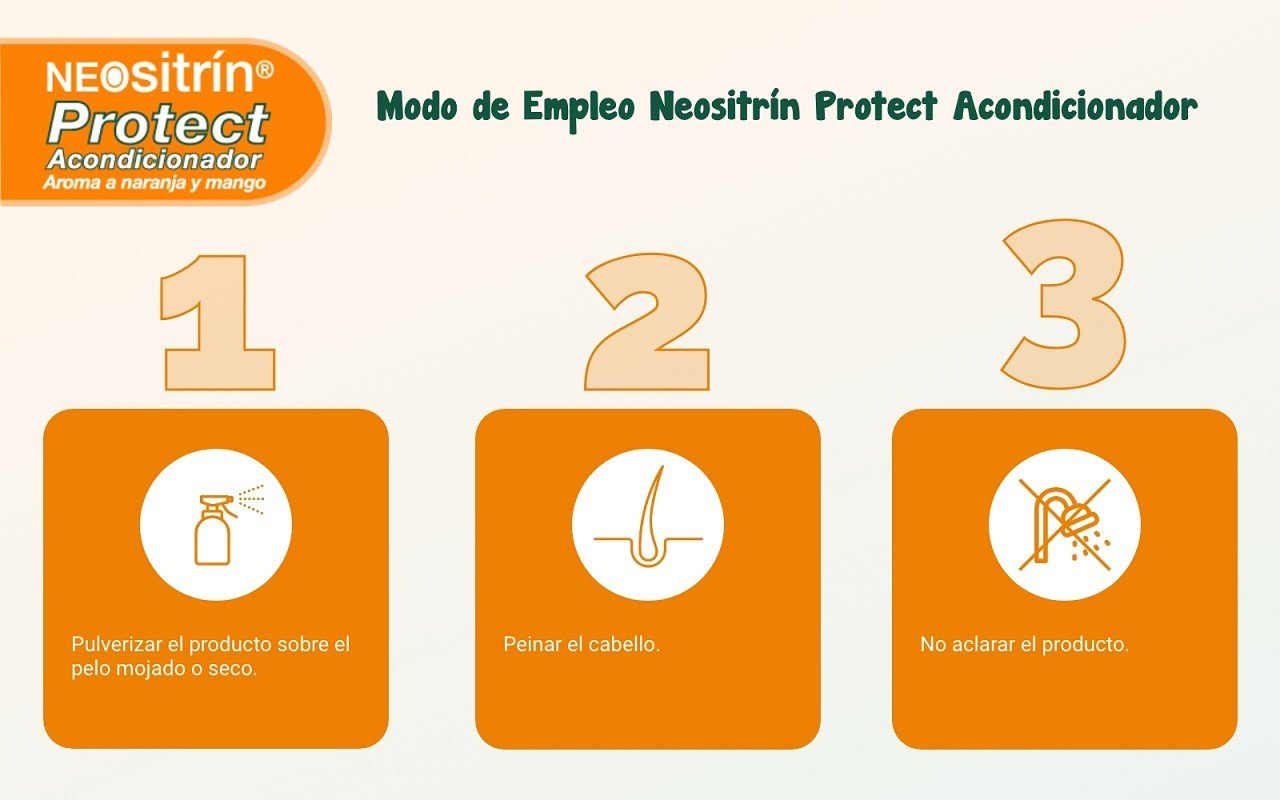 NEOSITRIN Protect Spray Acondicionador 2x100ml【PACK AHORRO】-5
