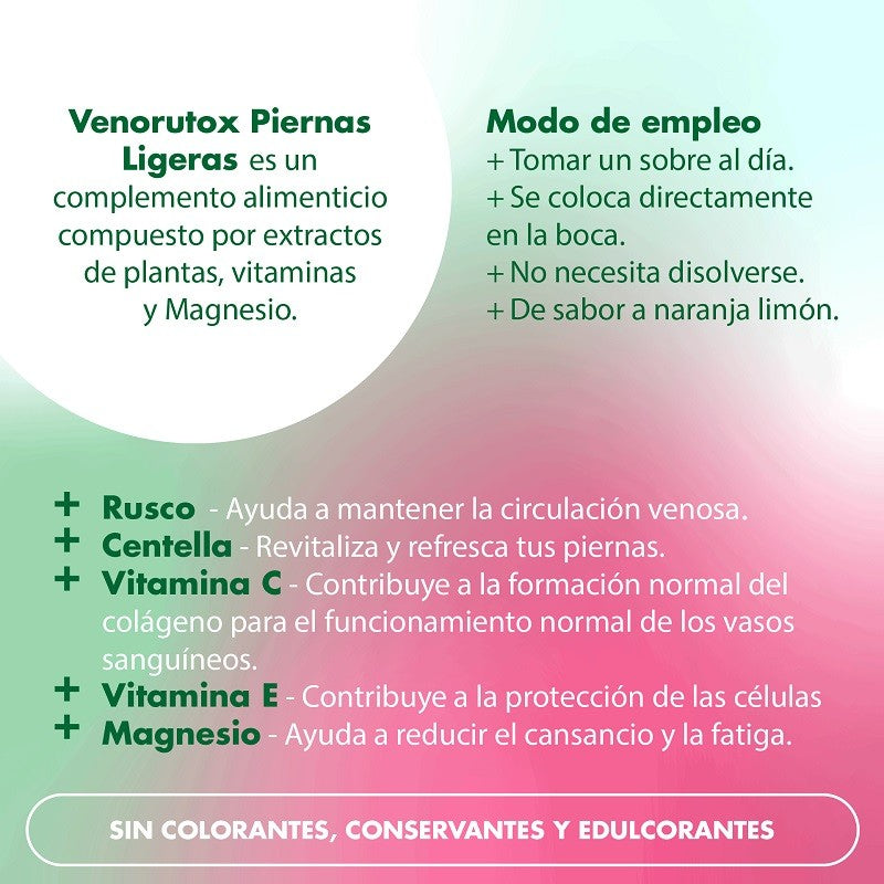 Venorutox Piernas Ligeras 2x20 Sobres【PACK AHORRO】-3