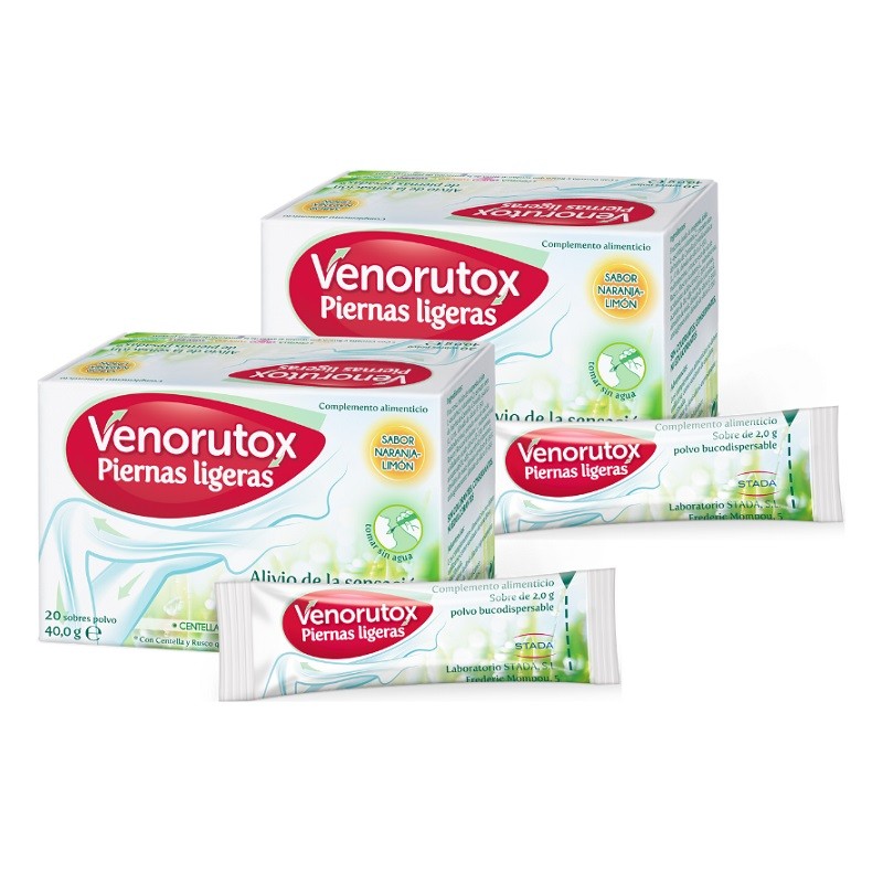 Venorutox Piernas Ligeras 2x20 Sobres【PACK AHORRO】-1
