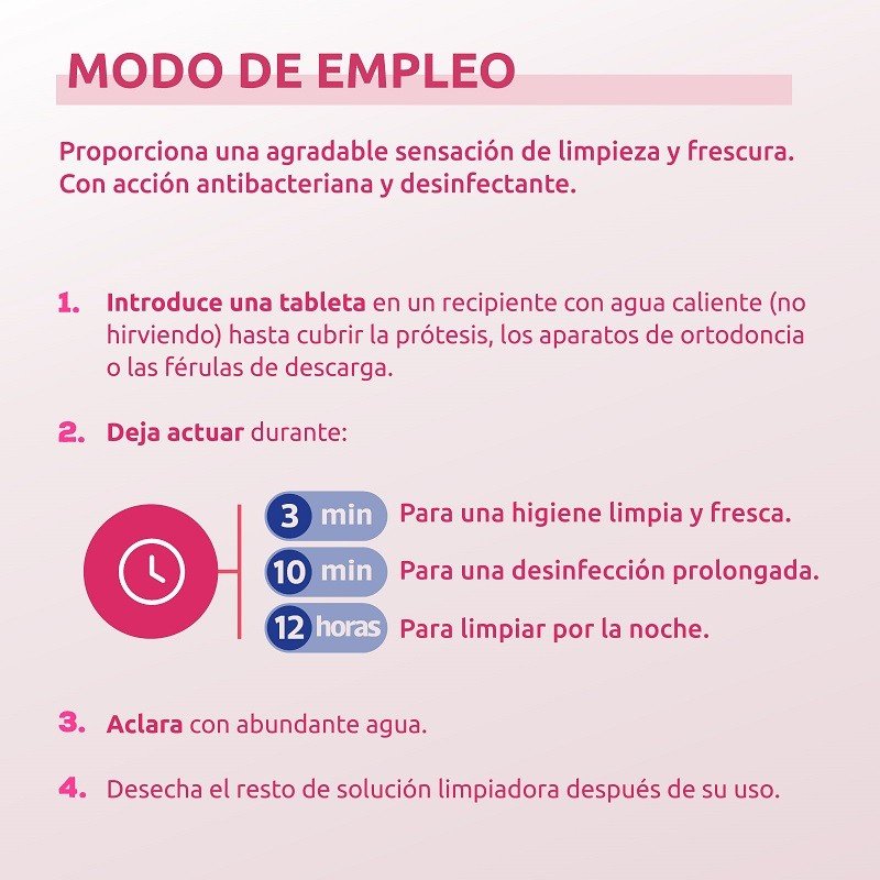 CARE+ Tabletas Limpiadoras Dentaduras Postizas 2x30uds【PACK AHORRO】-4