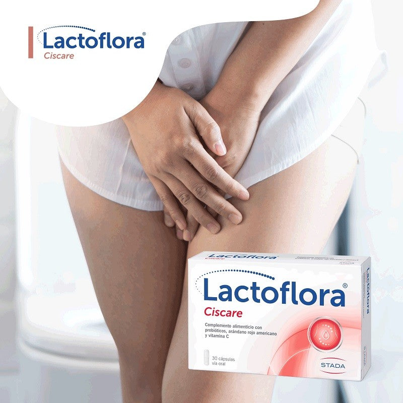 LACTOFLORA Ciscare Probiótico Arándano Rojo 30 caps + Protector Íntimo 20 caps-5
