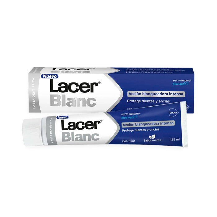 LACER Blanc Pasta de Dientes Menta 125ml + Estuche de Regalo-2