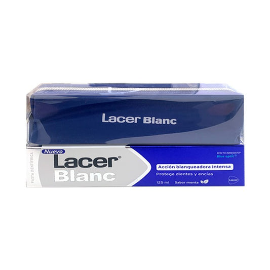 LACER Blanc Pasta de Dientes Menta 125ml + Estuche de Regalo-1