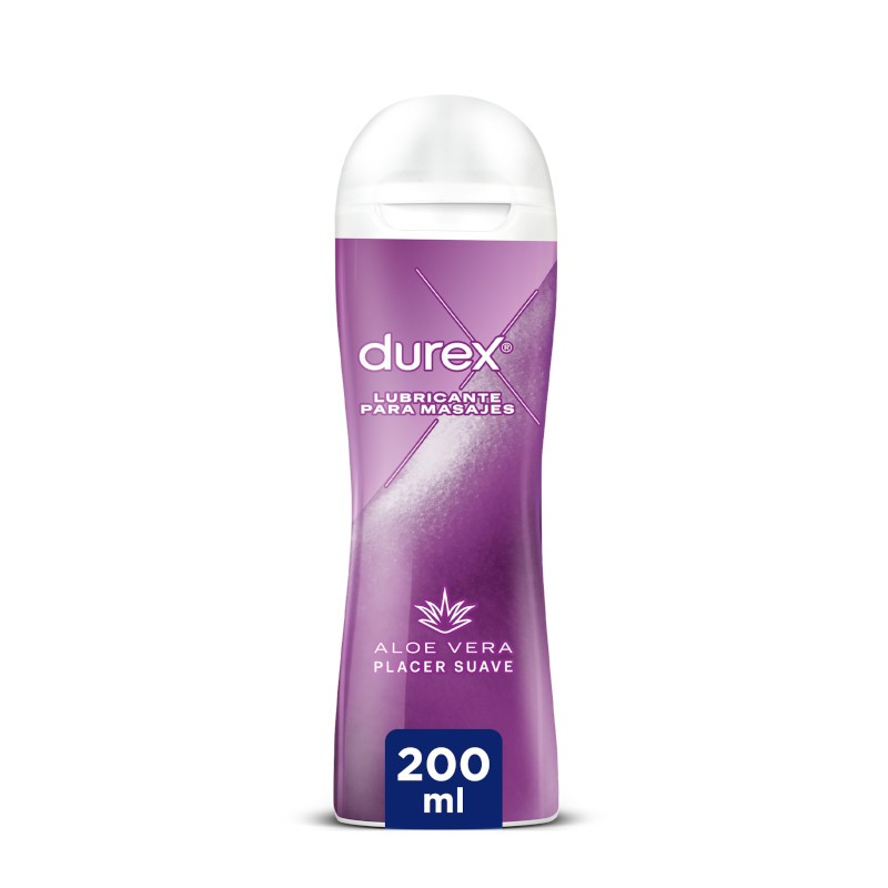 DUREX Play Masaje Relajante Lubricante Íntimo 2en1 Aloe Vera 200ml-1
