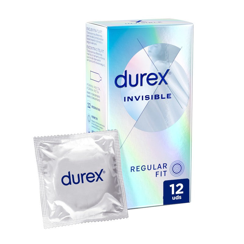 DUREX Preservativo Invisible Extra Sensitivo 12 unidades-1