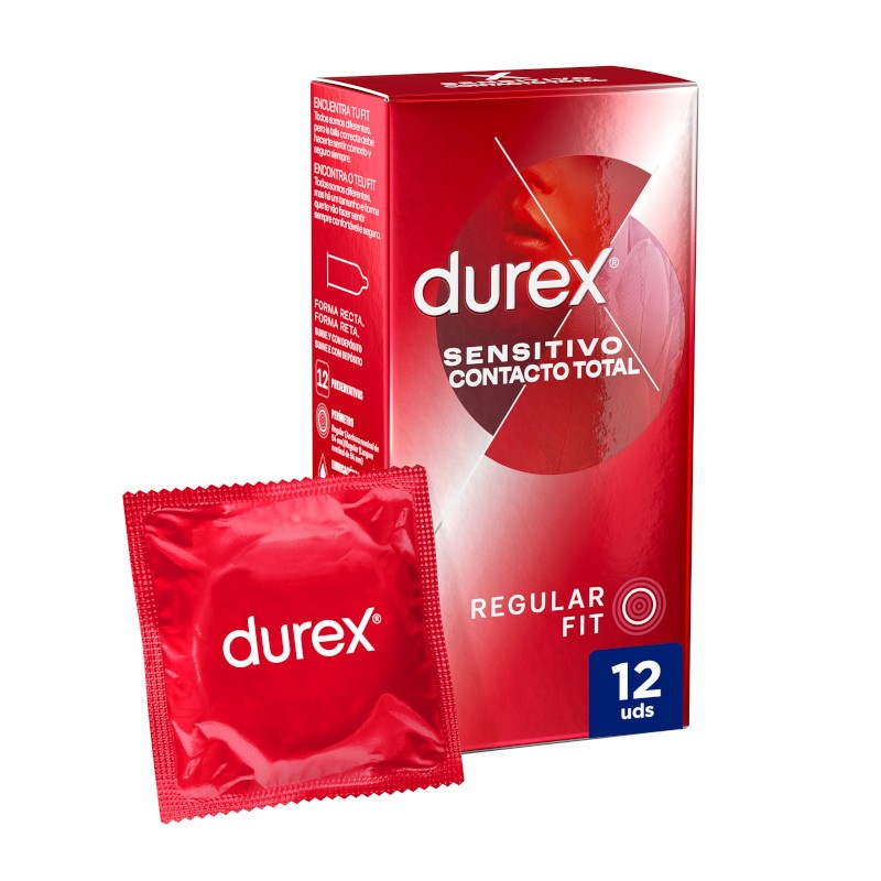 DUREX Sensitive Preservativo Total Contact 12uds-1