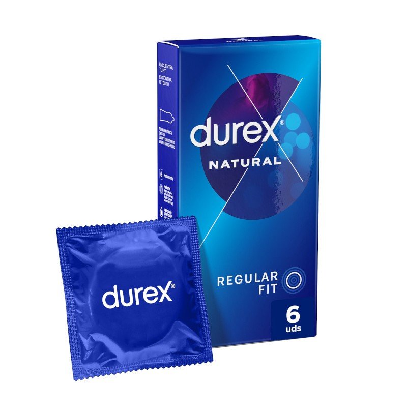 DUREX Kondom Natural 6 Stück