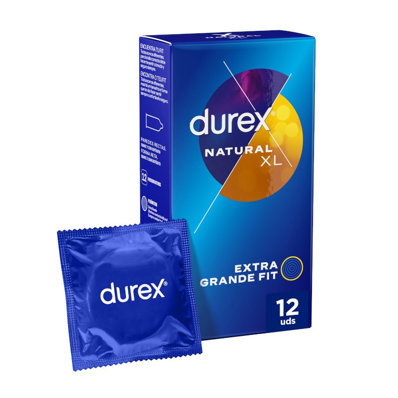 DUREX Preservativo Natural XL 12uds-1