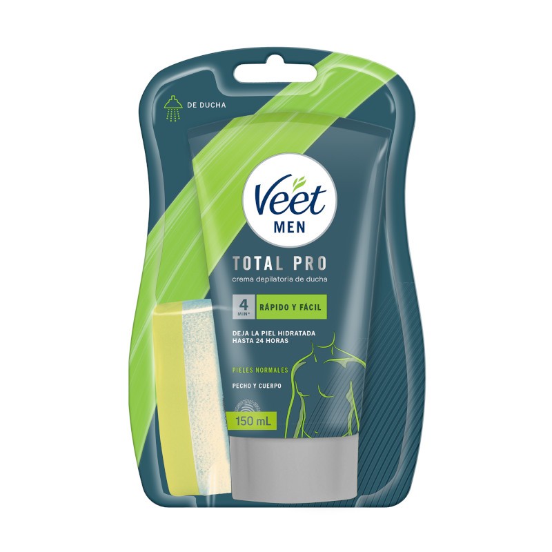 VEET Men Crema Depilatoria de Ducha para Cuerpo 150ml-1