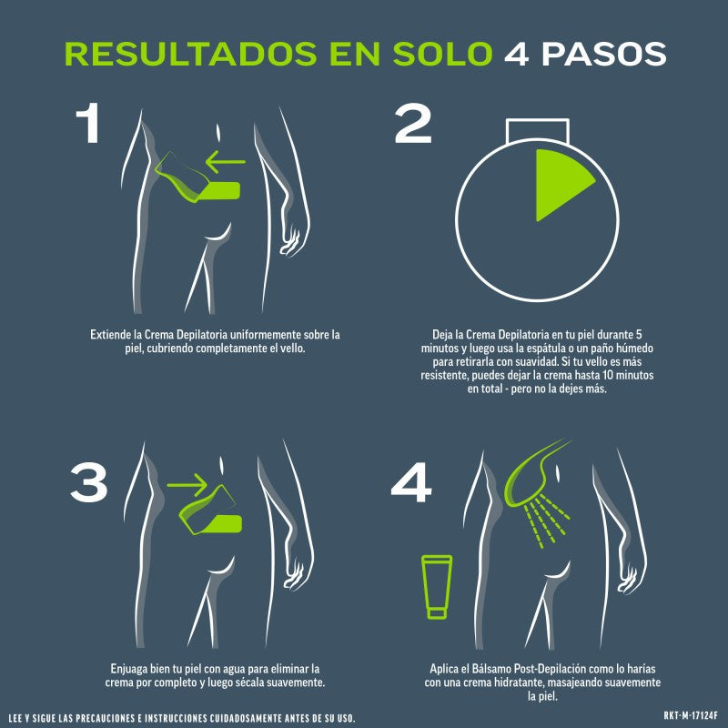 Veet Men Kit de Depilación Crema Depilatoria 100ml + Bálsamo Post-Depilación 50 ml-3