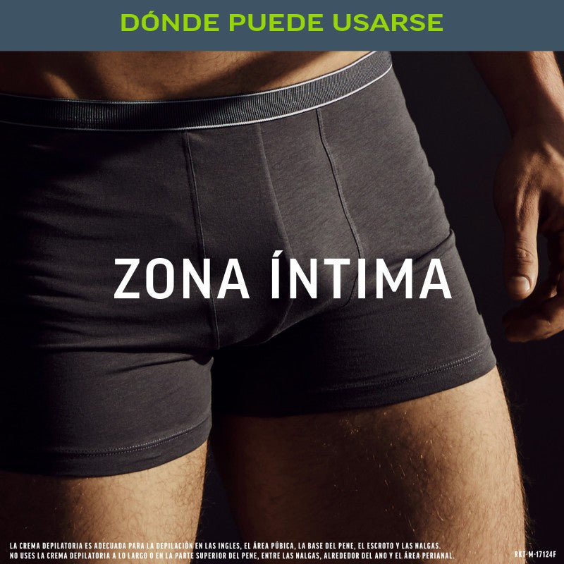 Veet Men Kit de Depilación Crema Depilatoria 100ml + Bálsamo Post-Depilación 50 ml-4