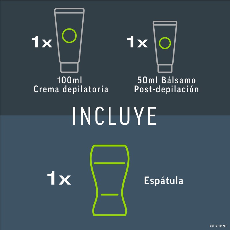 Veet Men Kit de Depilación Crema Depilatoria 100ml + Bálsamo Post-Depilación 50 ml-7