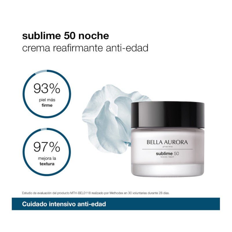 BELLA AURORA Sublime 50 Crema Reafirmante Noche 50ml-5