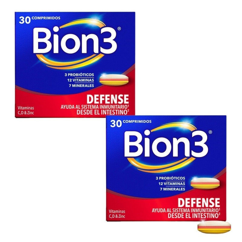BION 3 Defense DUPLO 2x30 Cápsulas-1