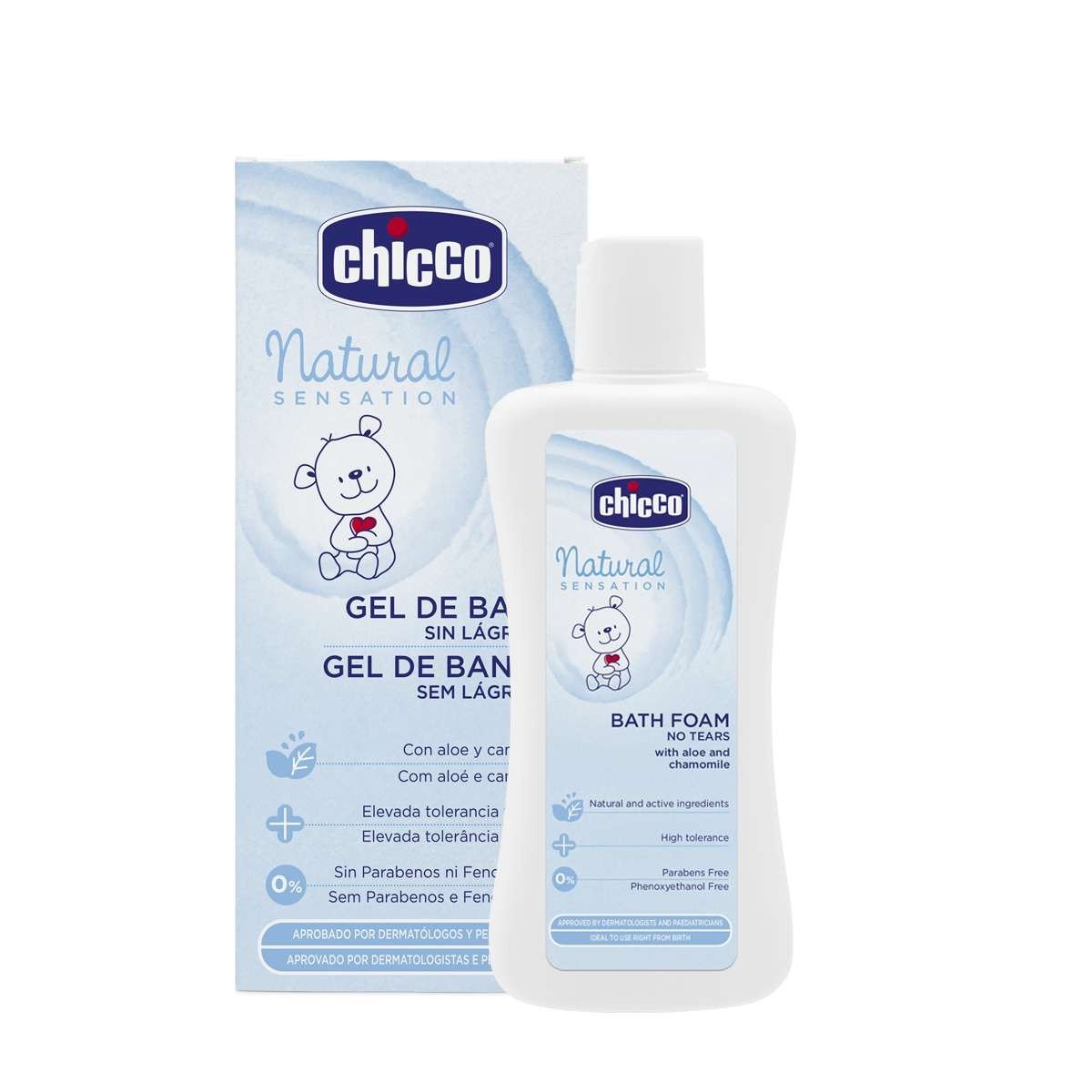 Chicco Gel de Baño Sin Lágrimas 200ml-1