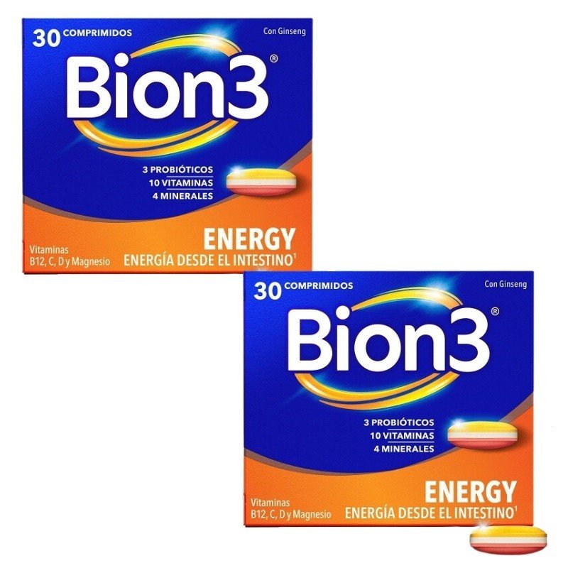 BION 3 Energy Duplo 2x30 Cápsulas-1