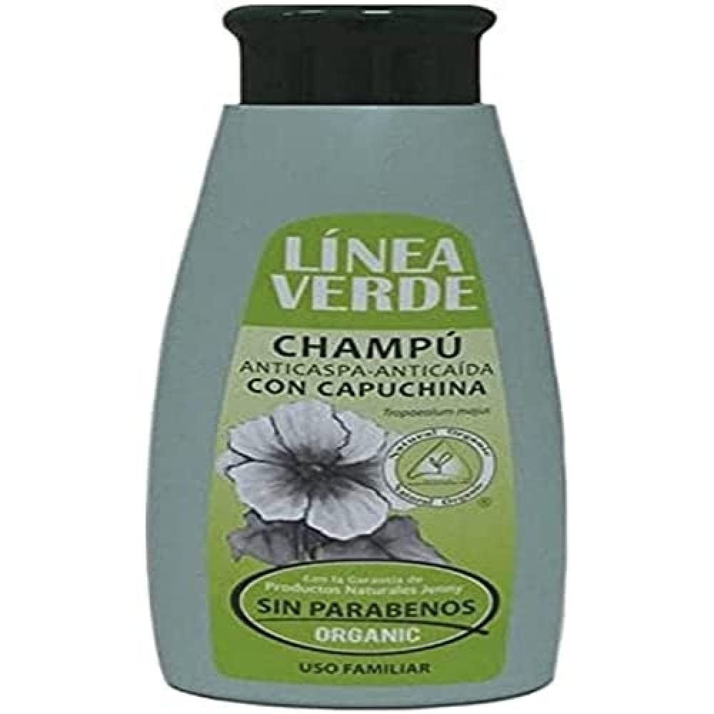 L.Verde Champú Anticaspa-Anticaída con Capuchina 400 ml-1