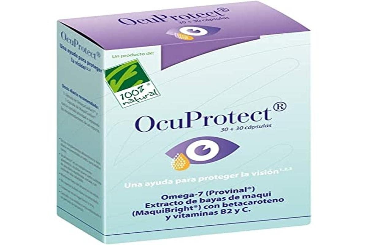 100% Natural OcuProtect 30 Perlas + 30 Cápsulas-1