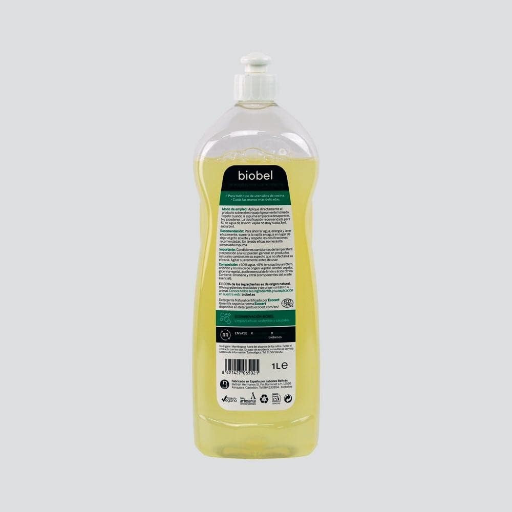 Biobel Lavavajillas Mano Bio 1 L-2