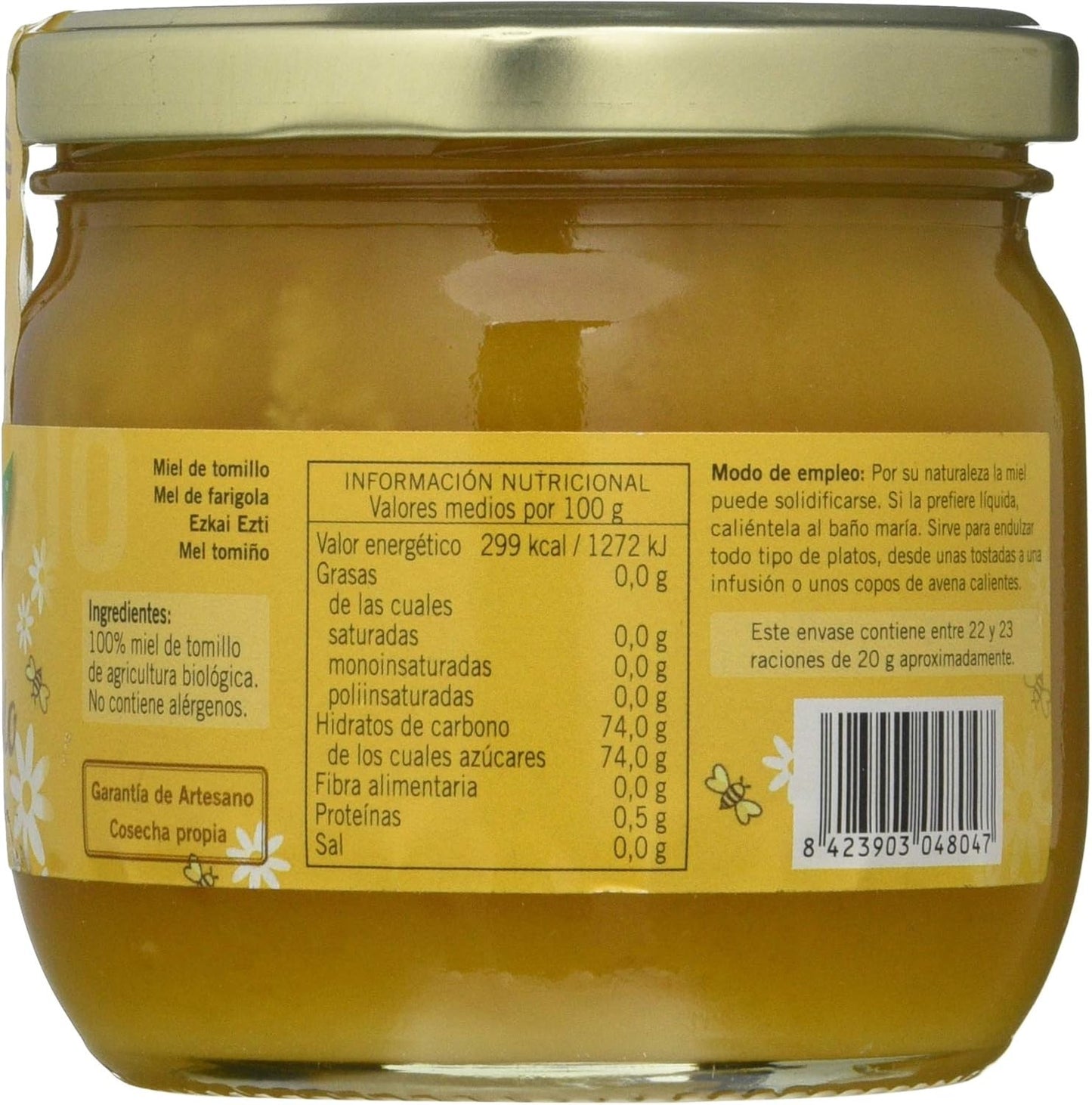 Biocop Miel Tomillo 450 g-3