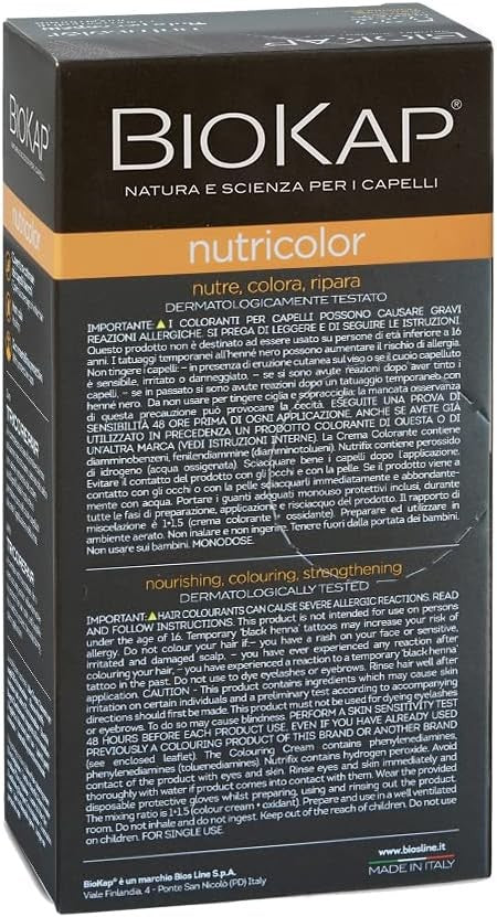 Biokap Tinte 7.4 Rojo Cobrizo 140 ml-2