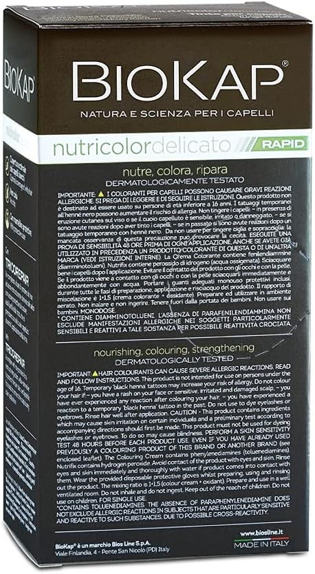 Biokap Tinte Rapid 6.06 Rubio Oscuro Habana 135 ml-2
