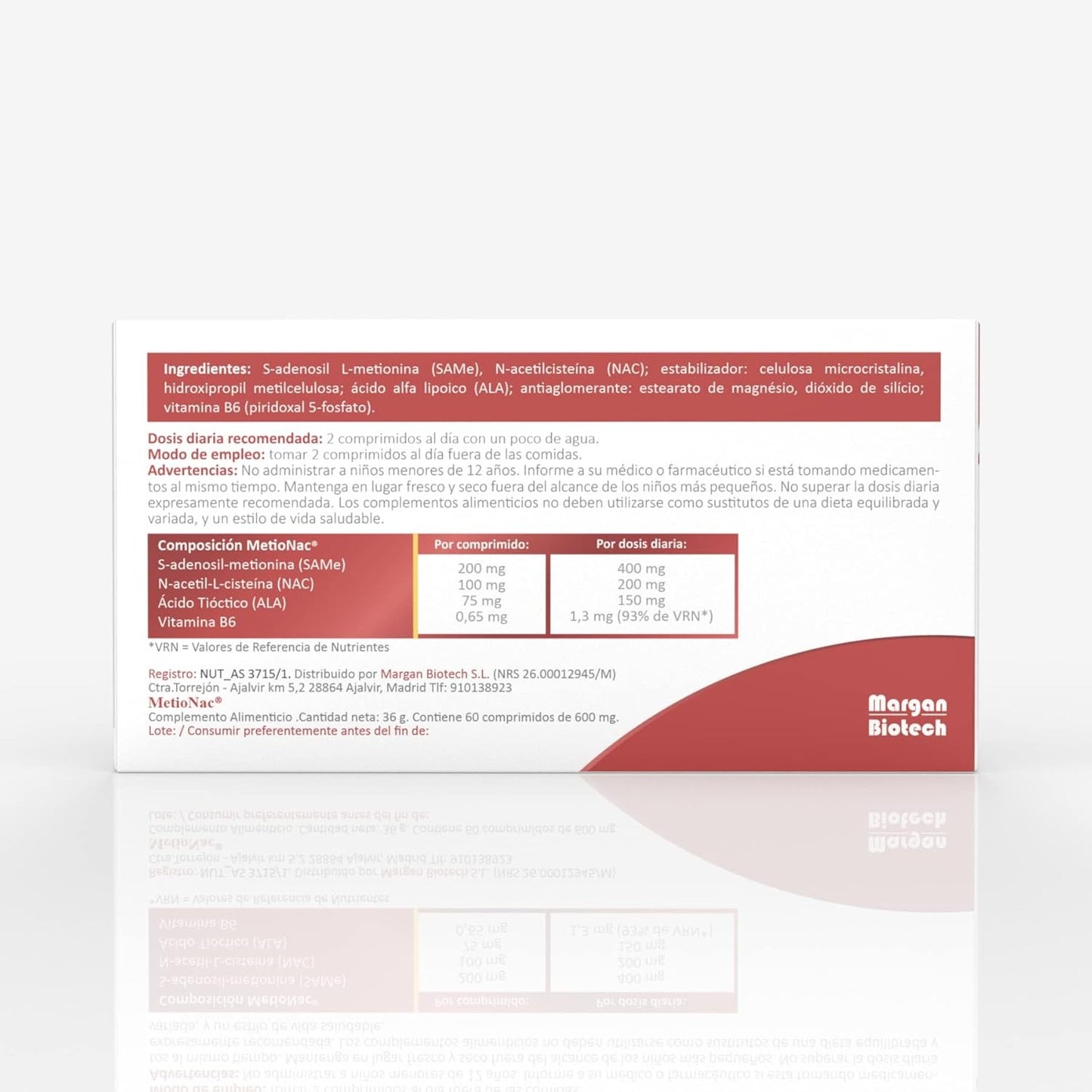 Biotech Metionac 60 Comprimidos-3