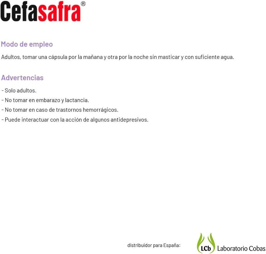 Cobas Cefasafra 50 Cápsulas-3
