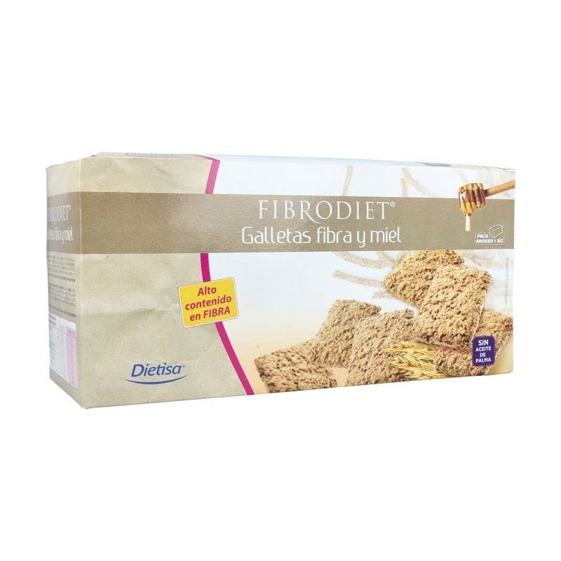 Dietisa Fibrodiet Galletas Fibra y Miel 1 kg-1