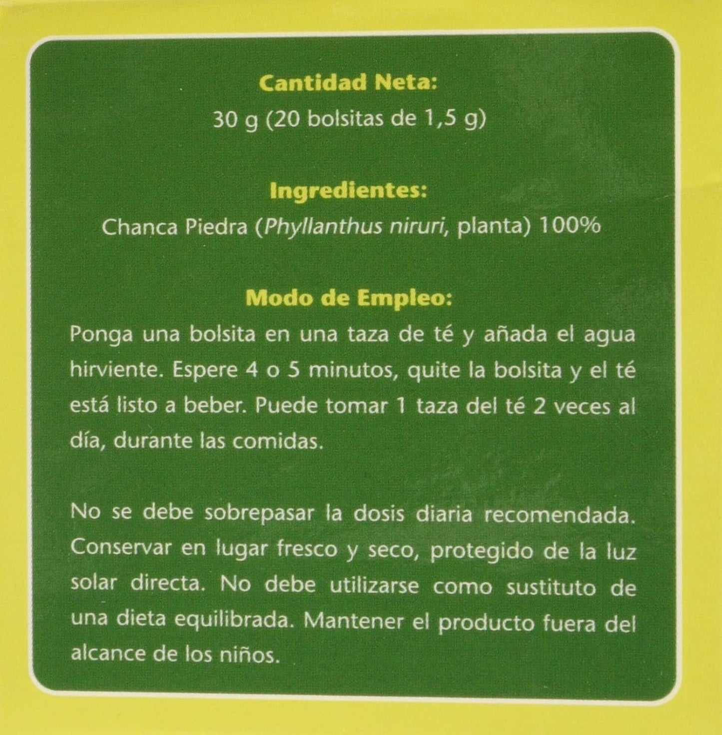 Dietmed Chanca Piedra 20 Sobres-3