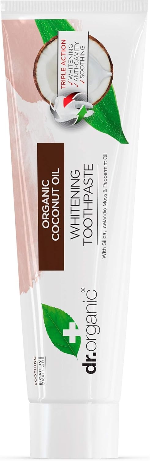 Dr. Organic Dentífrico Aceite de Coco 100 ml-5