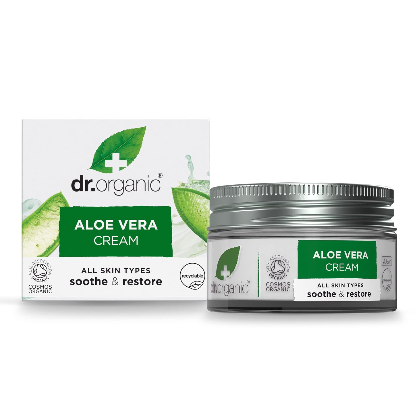 Dr. Organic Crema de Aloe Vera 50 ml-1