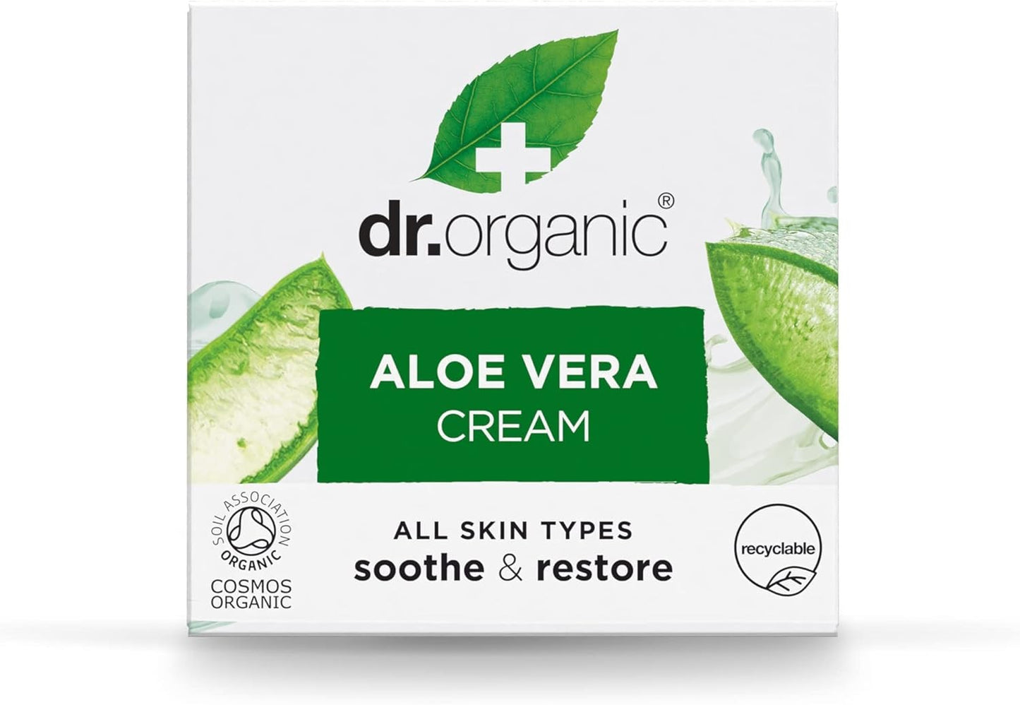 Dr. Organic Crema de Aloe Vera 50 ml-2