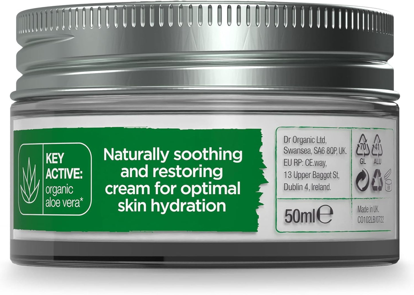 Dr. Organic Crema de Aloe Vera 50 ml-5