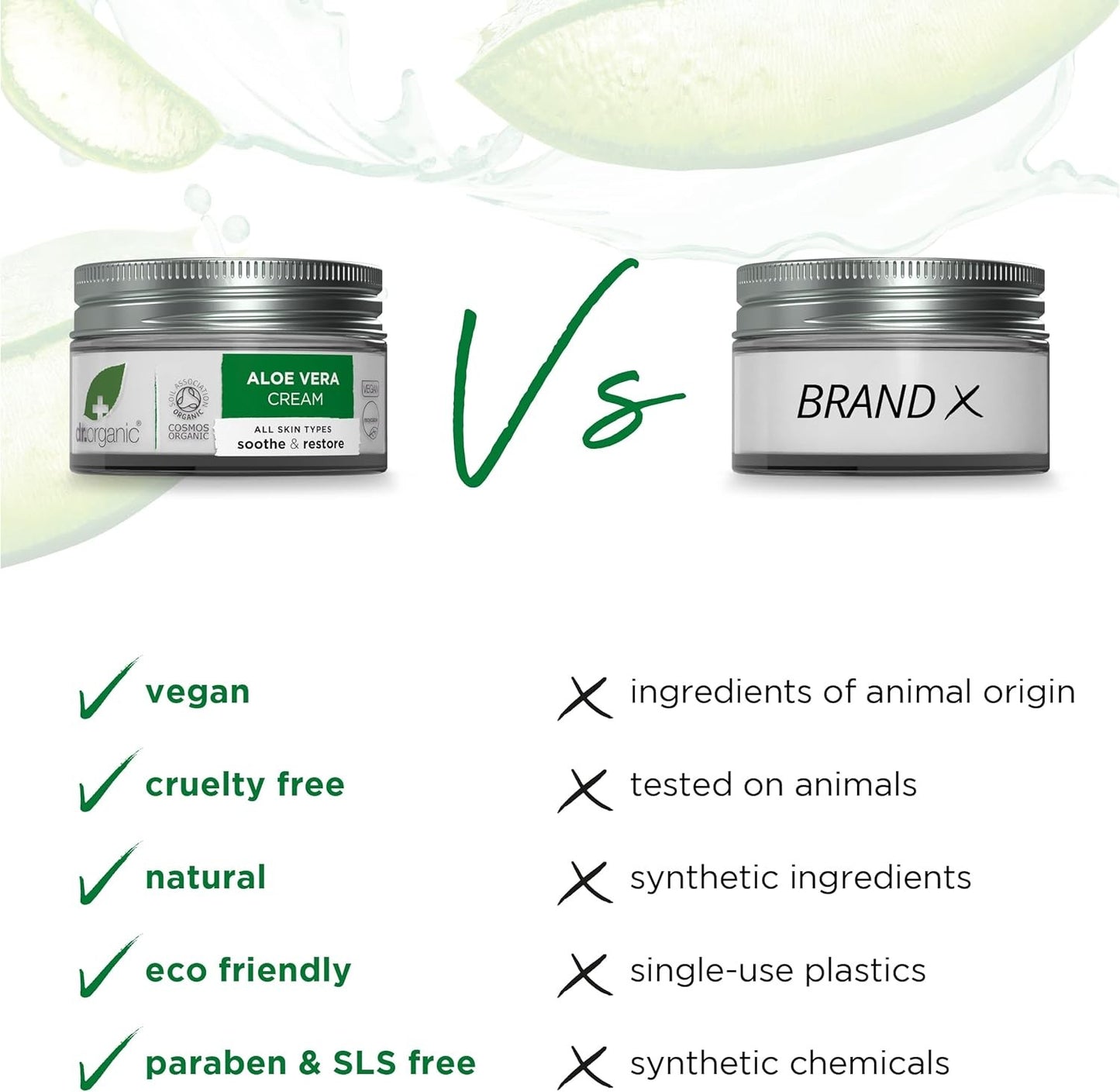 Dr. Organic Crema de Aloe Vera 50 ml-9