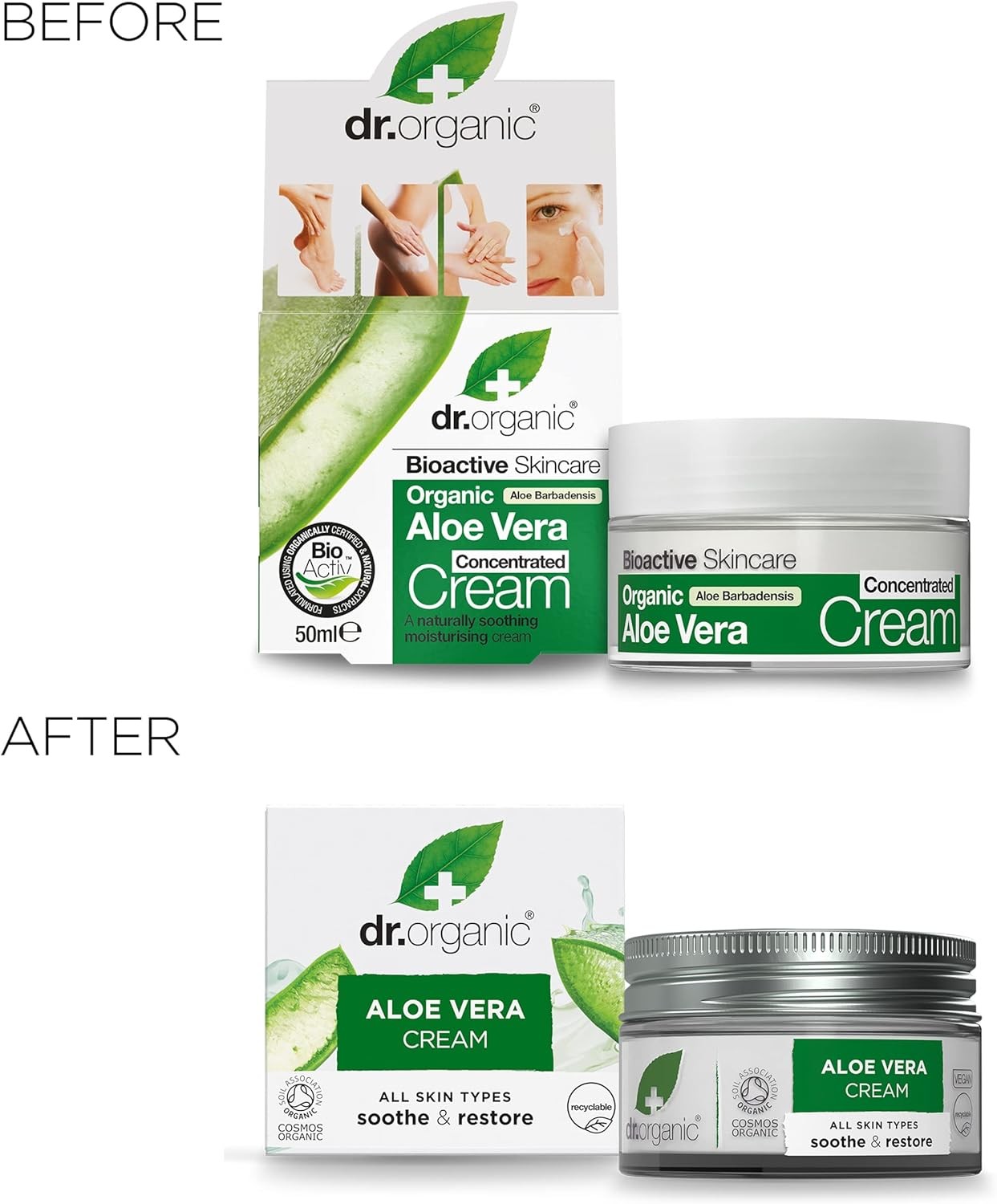 Dr. Organic Crema de Aloe Vera 50 ml-11
