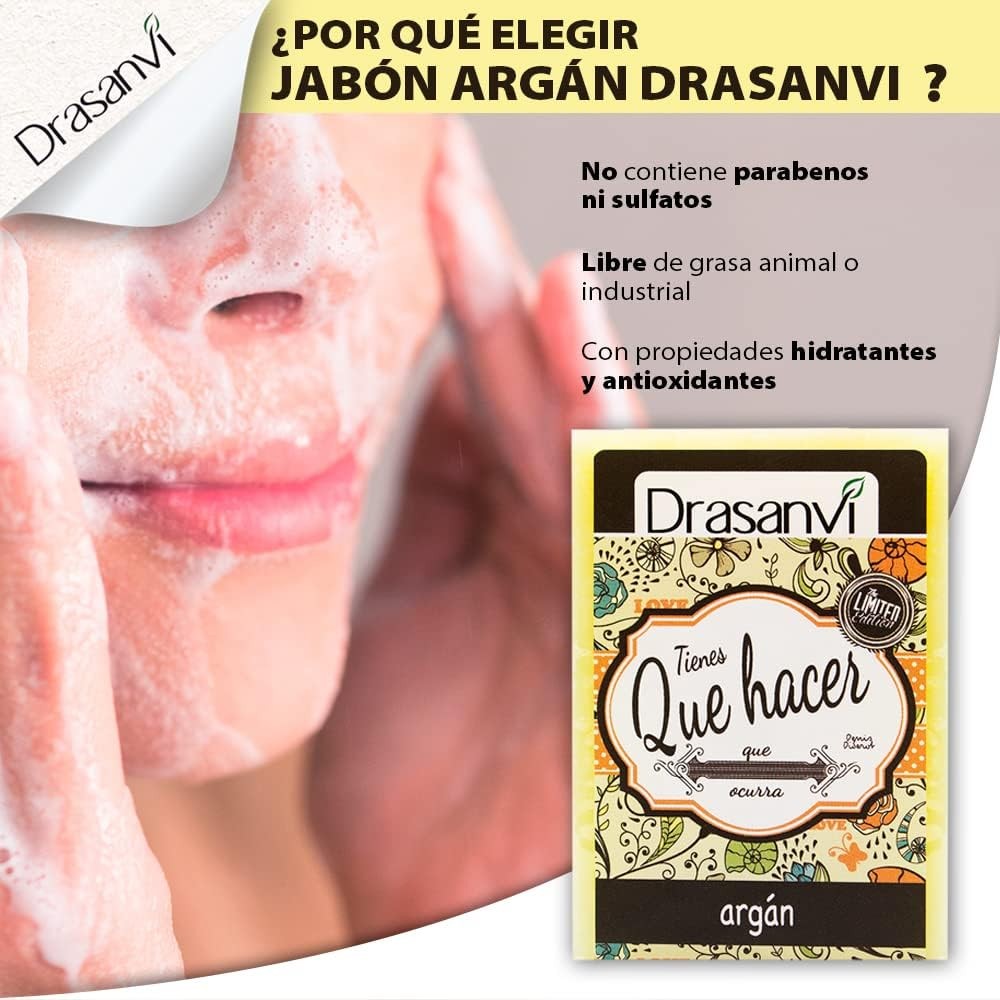 Drasanvi Jabón de Argán 100 g-3