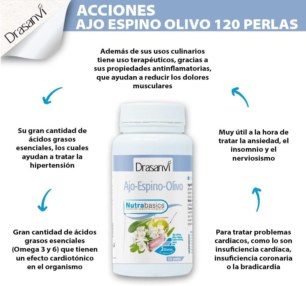 Drasanvi Ajo Espino Olivo 120 Perlas-5