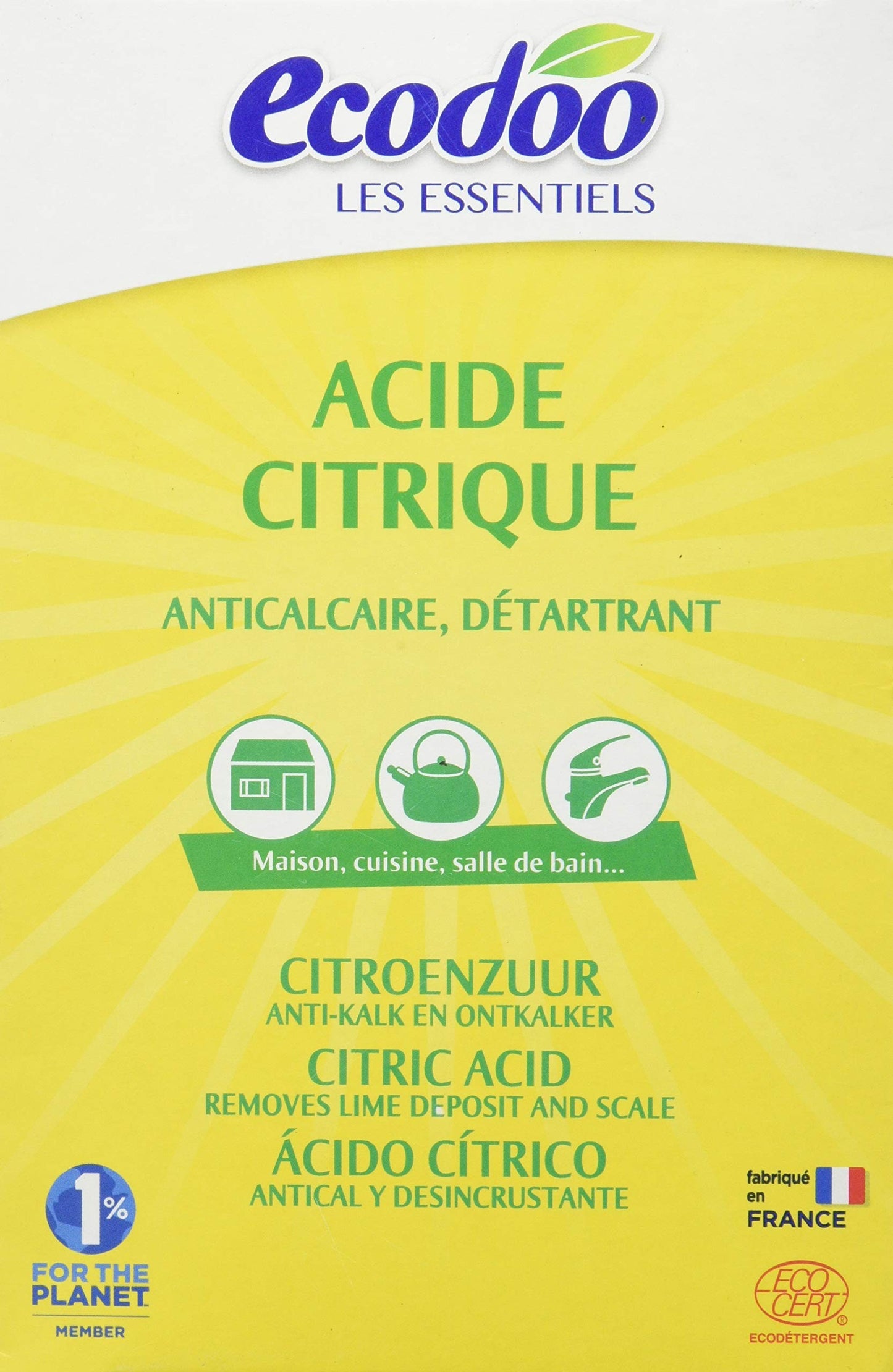 Ecodoo Ácido Cítrico 350 g-1