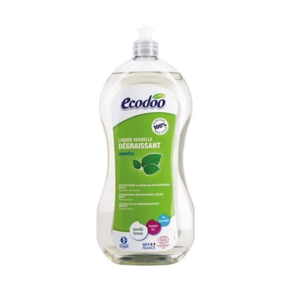 Ecodoo Lavavajillas Desengrasante Menta 1 L-1