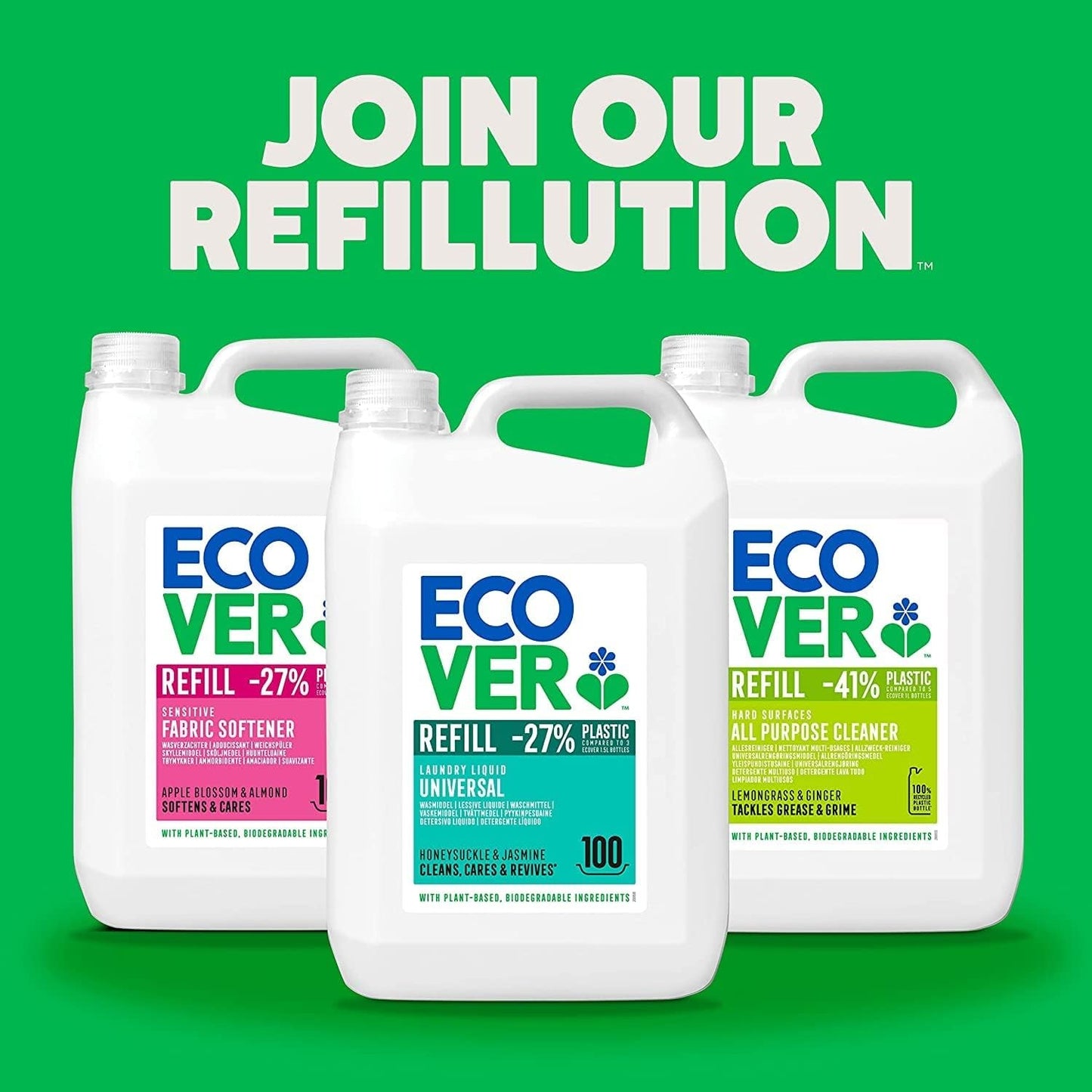 Ecover Detergente Líquido Universal 5 L-3