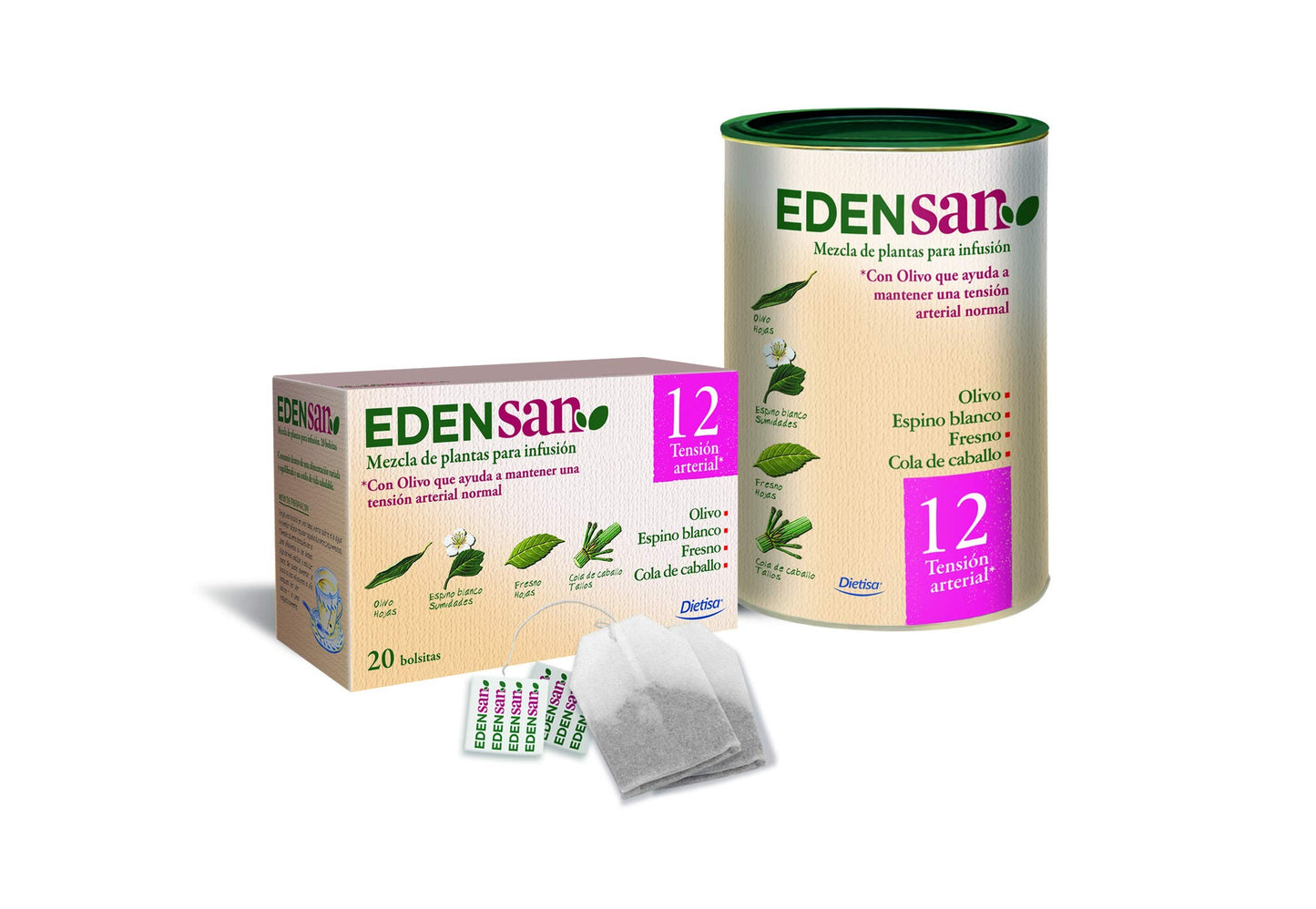 Edensan Infusión 12 Hipertensión 20 Sobres-1