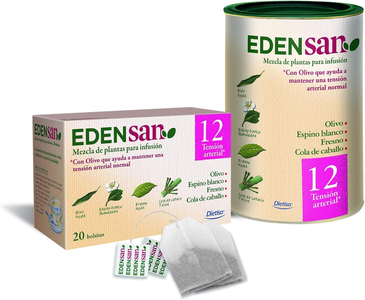 Edensan Infusión 12 Hipertensión 20 Sobres-2