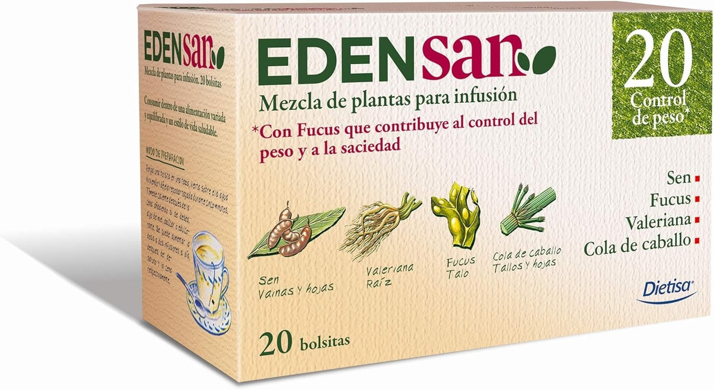 Edensan Infusión 20 Peso 20 Sobres-2