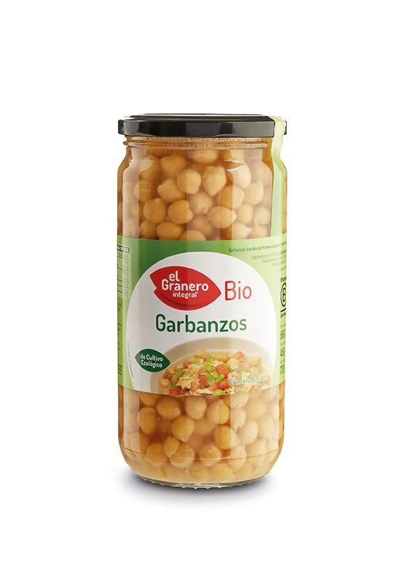 El Granero Garbanzos Bote Bio 660 g-1